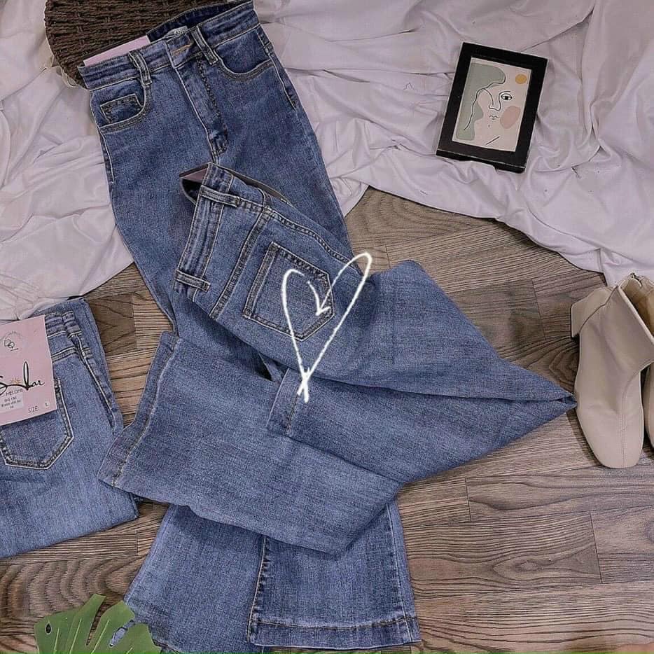 QUẦN jeans loe anh nhạt 68(kèm ảnh thật và video)