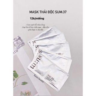 Combo 5 Mặt nạ thải độc Su:m 37 Hàn Quốc
