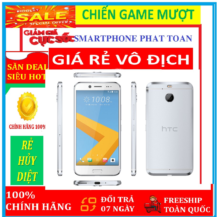 Điện Thoại HTC 10 EVO { Quốc Tế New 100% } Chiến PUBG Đỉnh { Fullbox }