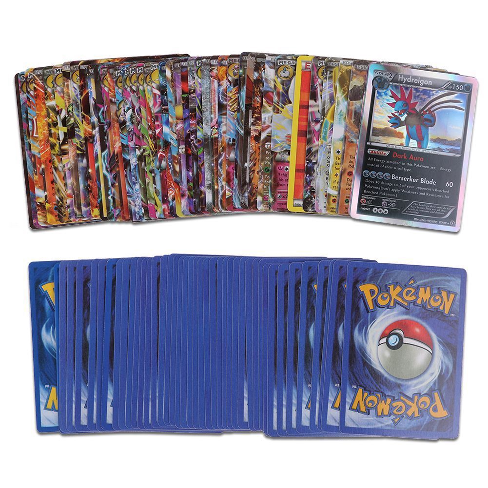 Hộp 42 thẻ bài Pokemon thần mặt trời&amp;mặt trăng độc đáo thú vị