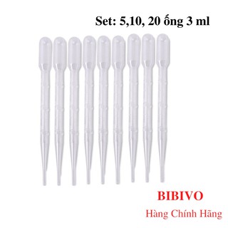 Pipet 3ml - đa năng, đa dụng - Combo 5,10,20 ống