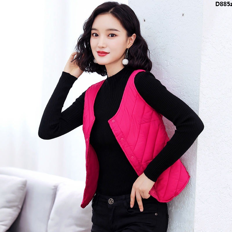 Áo khoác phao không tay thời trang mùa đông dành cho nữ | BigBuy360 - bigbuy360.vn