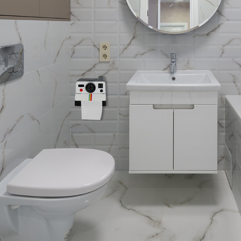Hộp Đựng Khăn Giấy Cuộn / Máy Ảnh Thiết Kế Độc Đáo Cổ Điển Trang Trí Nhà Tắm