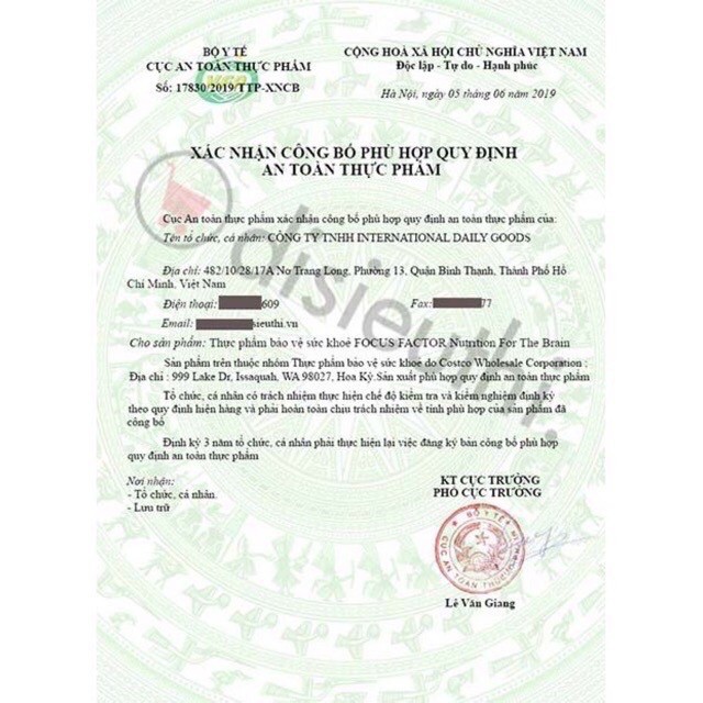 Viên Uống Bổ Não Focus Factor Nutrition For The Brain 180 viên - Mỹ