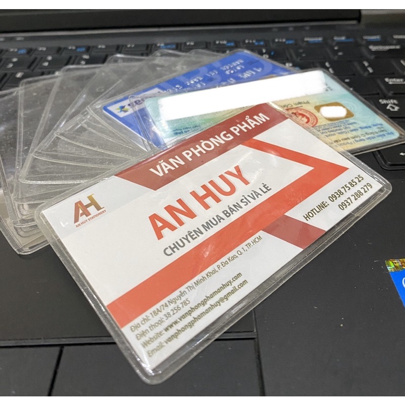 Combo 10 bao đựng thẻ căn cước công dân, bằng lái xe, ATM, Card visit, CMND