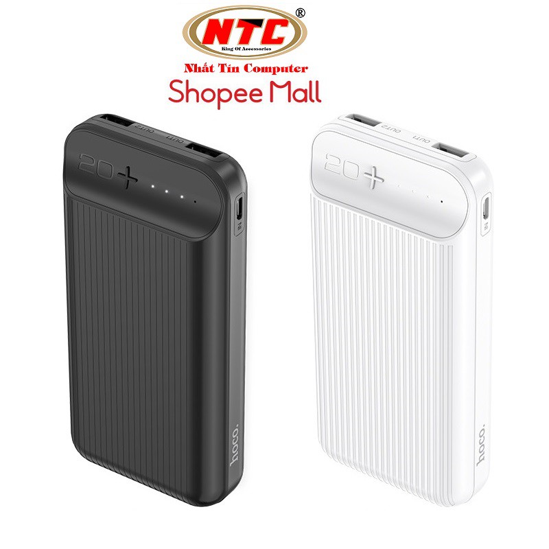 Pin sạc dự phòng Hoco J52A New joy 20000mAh lõi Li-Polymer 2 cổng sạc Output max 2A