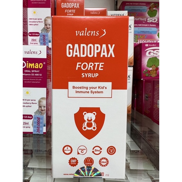 Gadopax Forte Cho Bé Tăng Cường Miễn Dịch,Sức Đề Kháng Tự Nhiên Giúp Giảm Ốm Vặt,Mắc Bệnh Do Vi Khuẩn