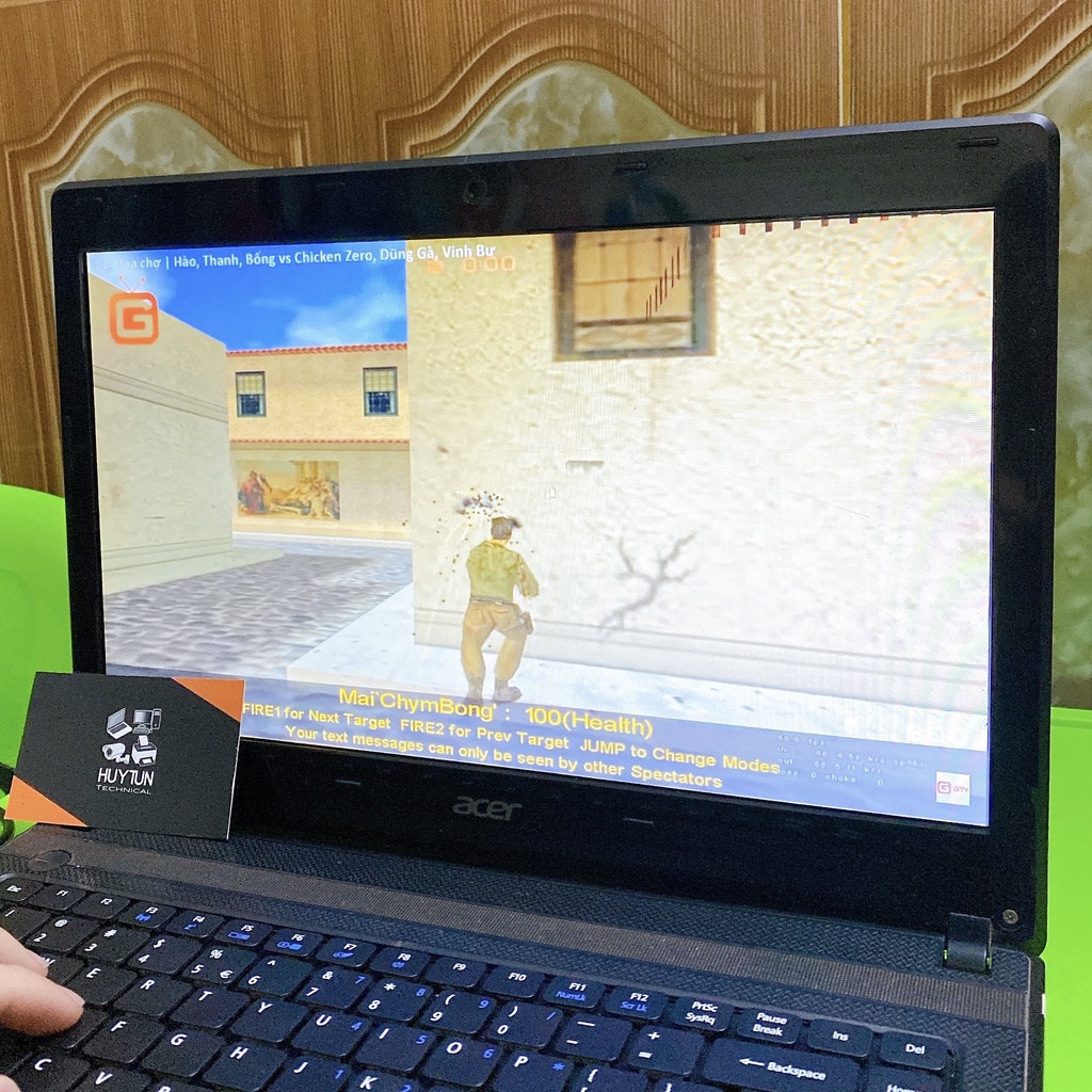 Laptop Acer Aspire giá rẻ chơi game offline sử dụng office