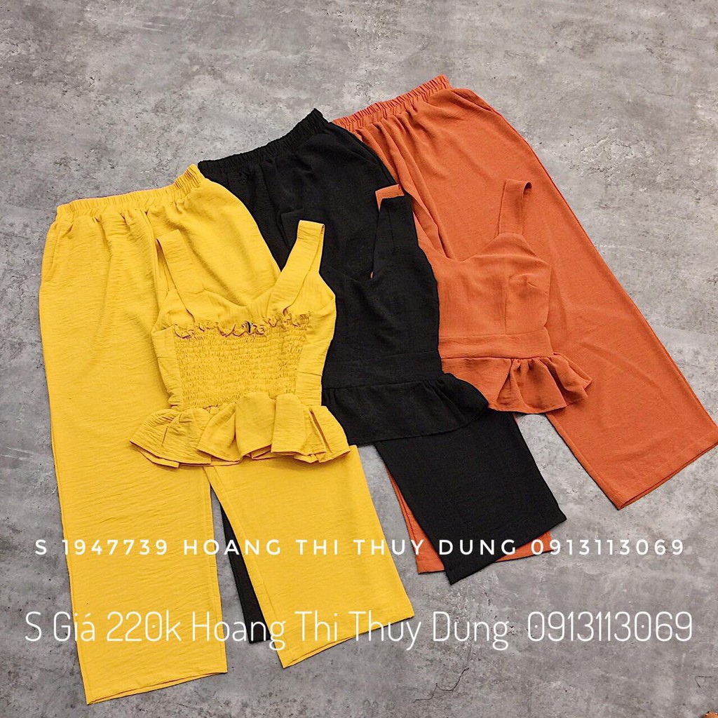 Set Bộ đũi chun eo hot hit