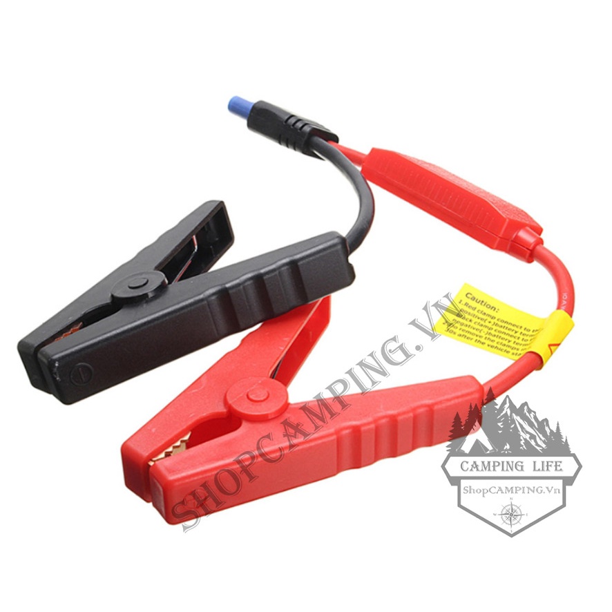 Dây cáp kẹp hàm cá sấu EC5 kích nổ khẩn cấp, dây kích bình Jump Starter kết nối khởi động cho xe hơi - Camping VietNam