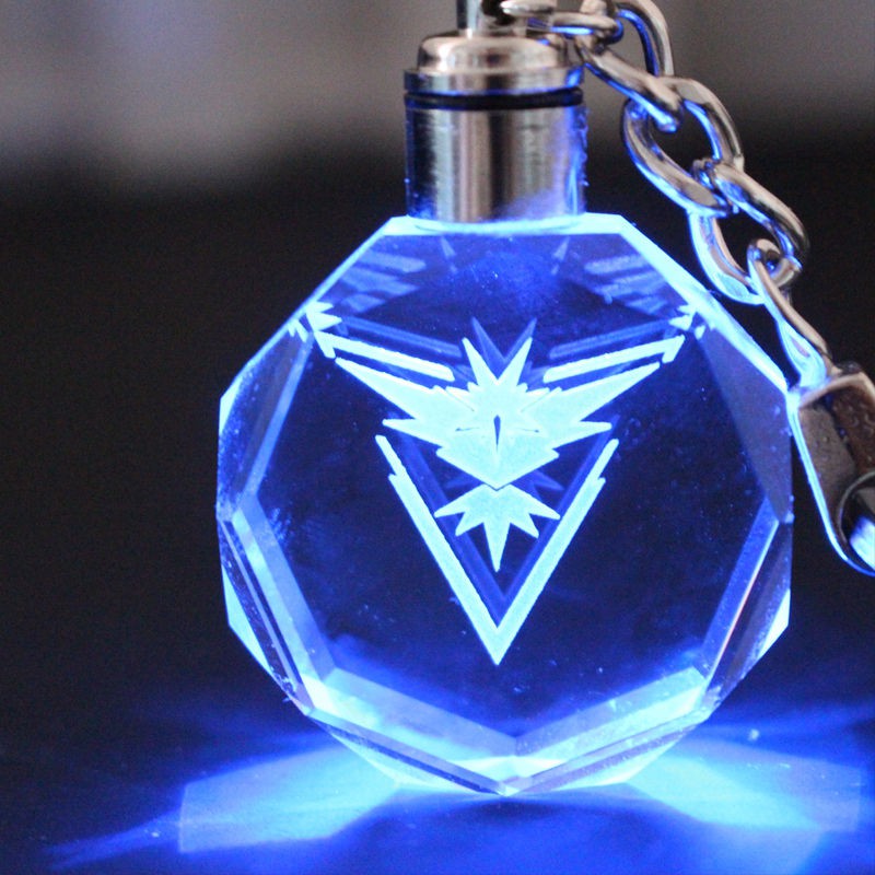 Móc Khóa Bóng Pokemon Go Team Valor / Mystic / Instinct