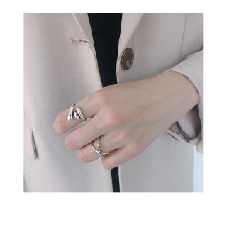 Nhẫn mạ bạc thời trang cá tính cho nữ