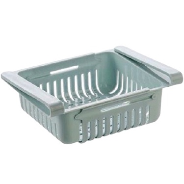 Rổ nhựa rút gọn để tủ lạnh tiết kiệm không gian thế hệ mới No.101220