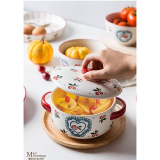 Bộ chén bát Nhật Bản Cherry siêu xinh