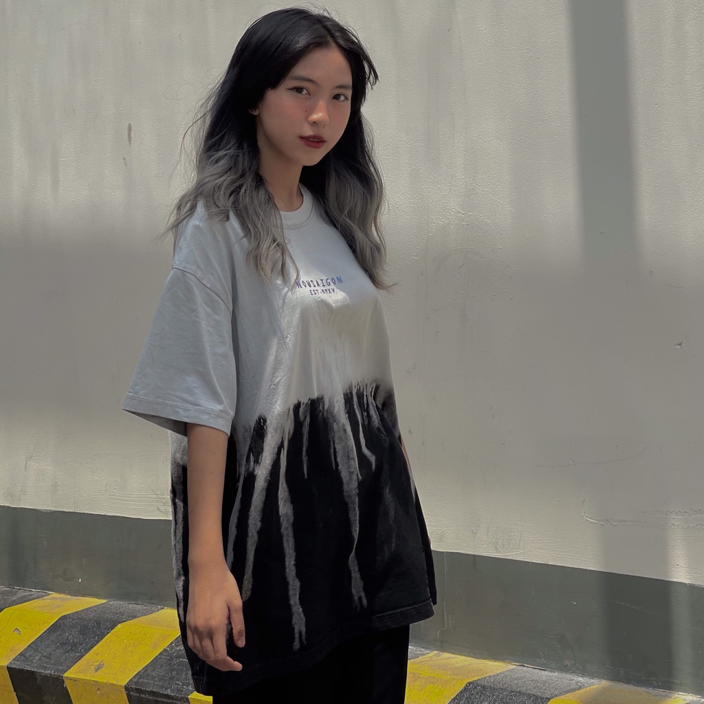 Áo Thun NEEDS OF WISDOM Hologram Acid Wash Tee | BigBuy360 - bigbuy360.vn