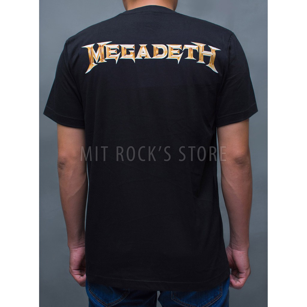 Áo Megadeth  - Rock band tee - Áo Rock - Size S, M, L, XL, XXL - Áo Thái Lan