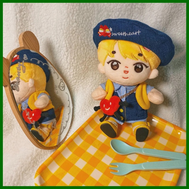 Set outfit ghile cho doll 20cm