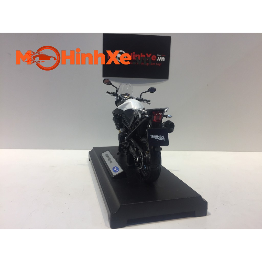 Mô Hình Xe Triumph Tiger 800 1:18 Welly