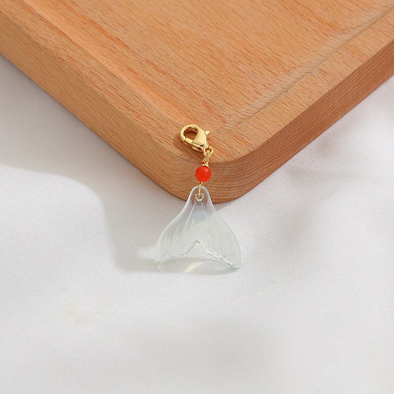 Móc Khóa Đuôi Cá Nhỏ Tự Làm 14K