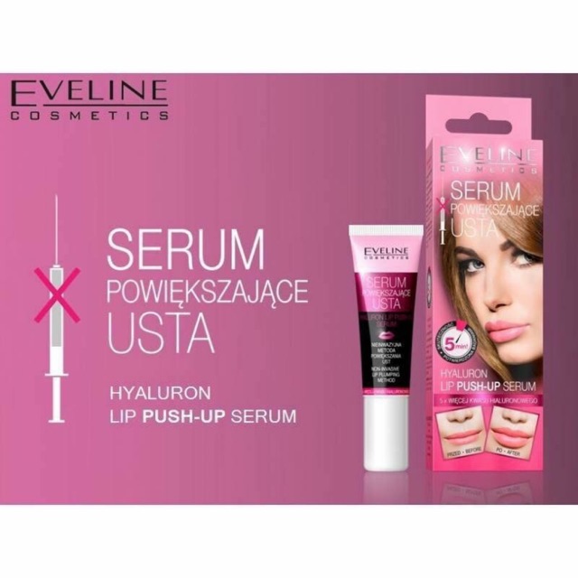 SERUM DƯỠNG MÔI EVELINE LIP PUSH UP