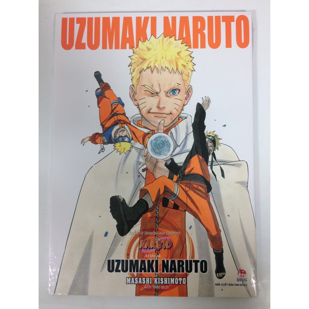 Sách - Tuyển Tập Tranh Masashi Kishimoto: Uzumaki Naruto - Artbook Naruto