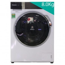 MÁY GIẶT LỒNG NGANG PANASONIC NA-128VG5WVT 8 KG