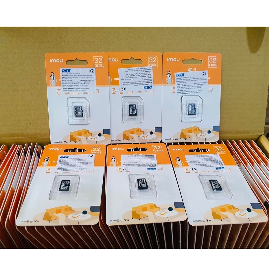 Thẻ nhớ Micro SD Imou 32G, 64G dùng cho camera, điện thoại, máy tính, máy ảnh,copy nhạc - Hàng chính hãng bảo hành 2 năm