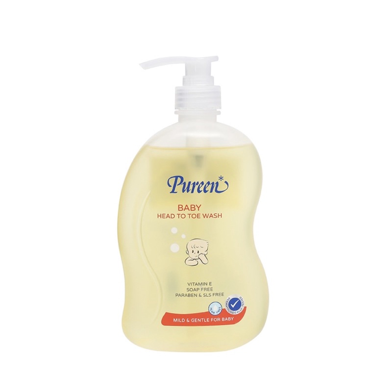 Sữa Tắm Gội Pureen Kids Yogurt Head To Toe Wash 750ML