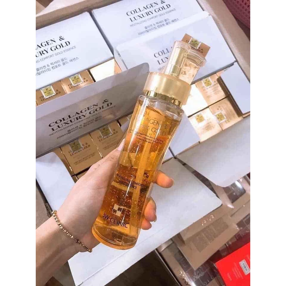 Serum Colagen Luxury gold 3W Clinic mẫu mới bổ sung VITAMIN