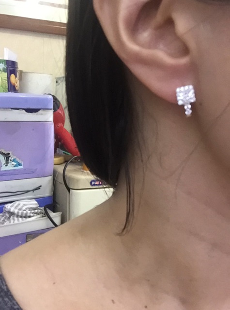 Khuyên tai nhiều mẫu bạc mới nmj