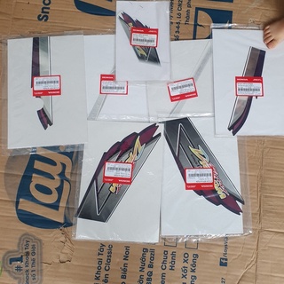 Bộ tem Super Sream kỉ niệm limited ... CHÍNH HÃNG HONDA