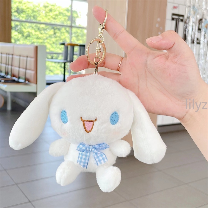SANRIO Móc Khóa Hình Cinnamoroll Nhồi Bông Dễ Thương
