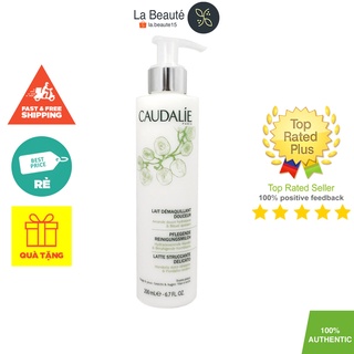 Caudalie Lait Démaquillante Doucer - Sữa Tẩy Trang Chiết Xuất Hạnh Nhân Và Dầu Hạt Nho 200ml