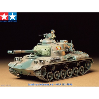 [TAMIYA] 35163 Mô hình xe tăng quân sự 1/35 SCALE JAPAN GROUND SELF DEFENCE FORCE TYPE 61