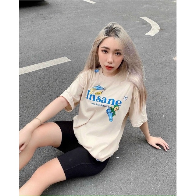 Set áo thun Insane kèm quần legging ngố