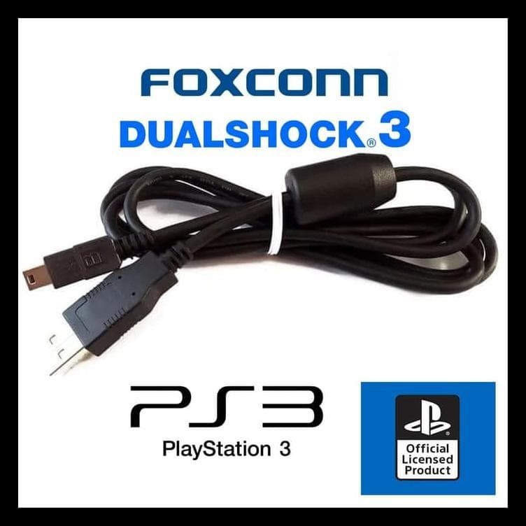 Dây Sạc Tay Cầm PS3 (Hàng xịn Foxconn cao cấp) Dài 1,5m Mini USB