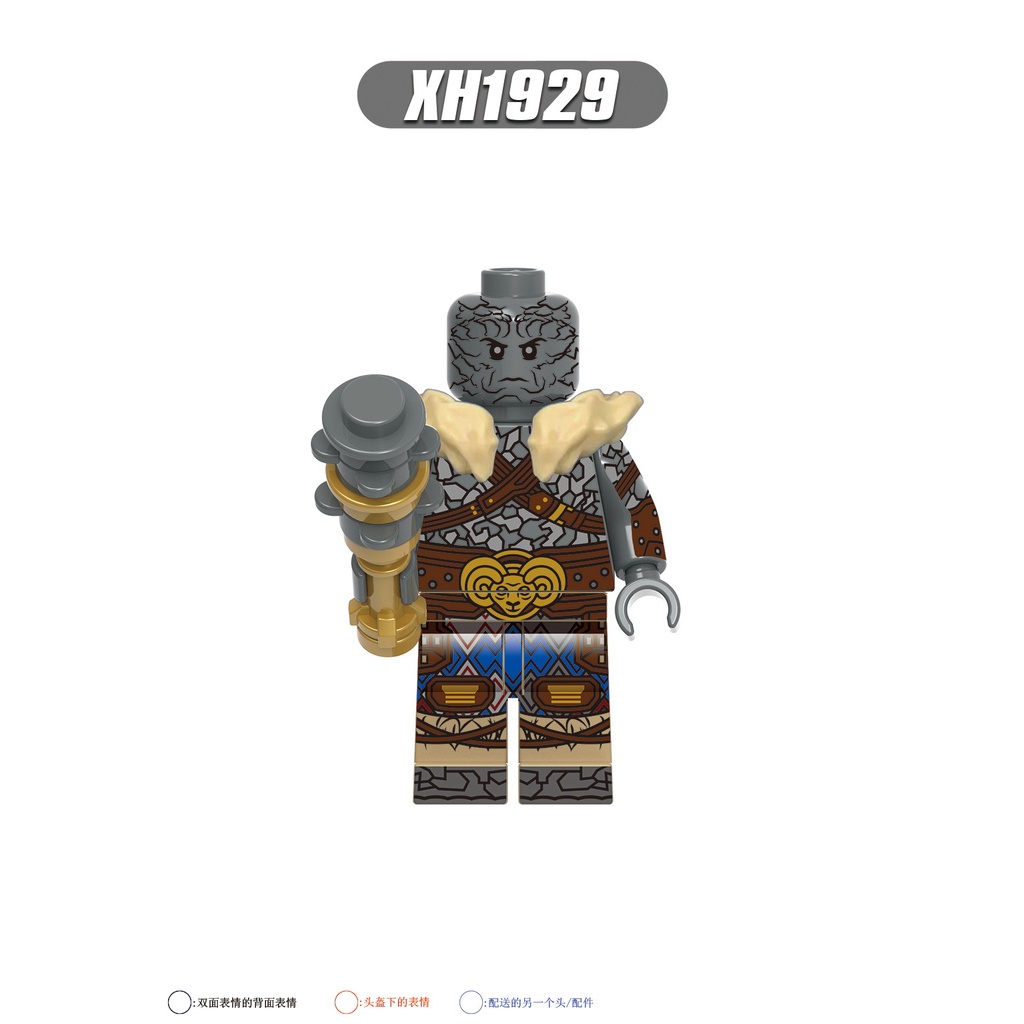 Minifigures Các Mẫu Nhân Vật Siêu Anh Hùng Marvel Thor Love and Thunder Zeus Jane Korg X0339 - Đồ Chơi Lắp Ráp Mini