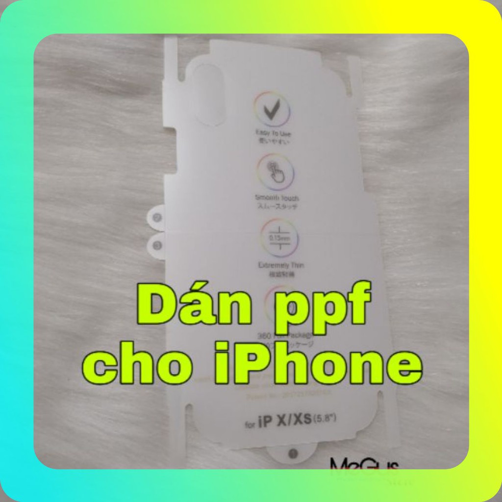 Miếng dán ppf iphone