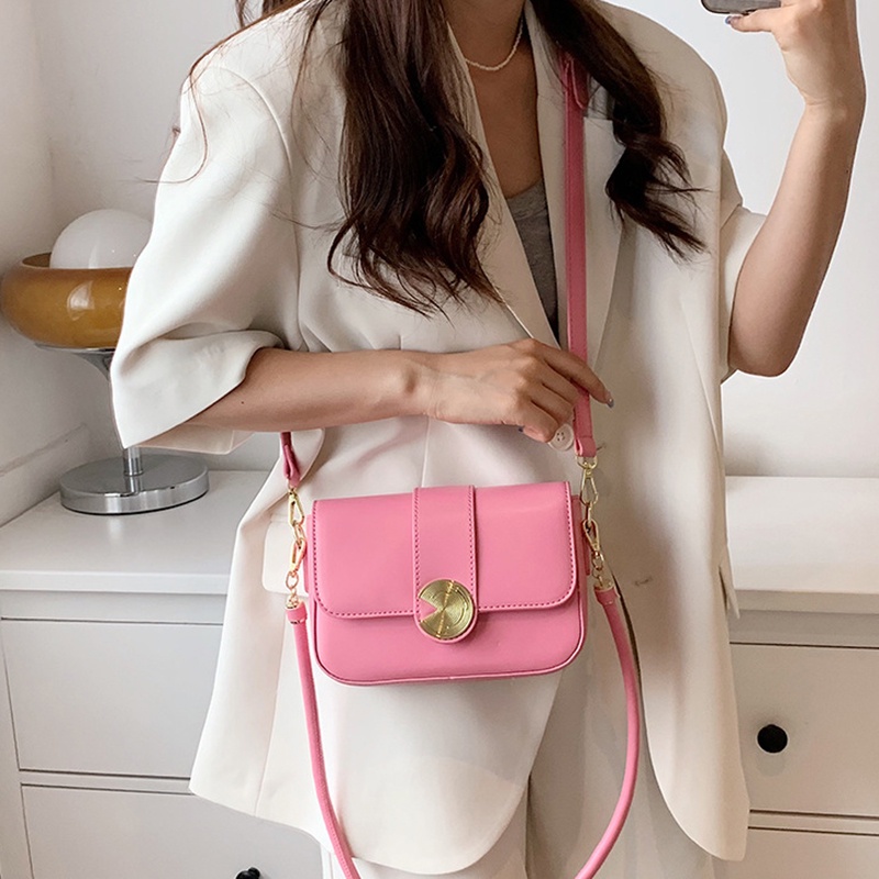 Túi Đeo Vai Hình Vuông Cỡ Nhỏ Phong Cách Hàn Quốc Chất Lượng Cao Thời Trang Cho Nữ