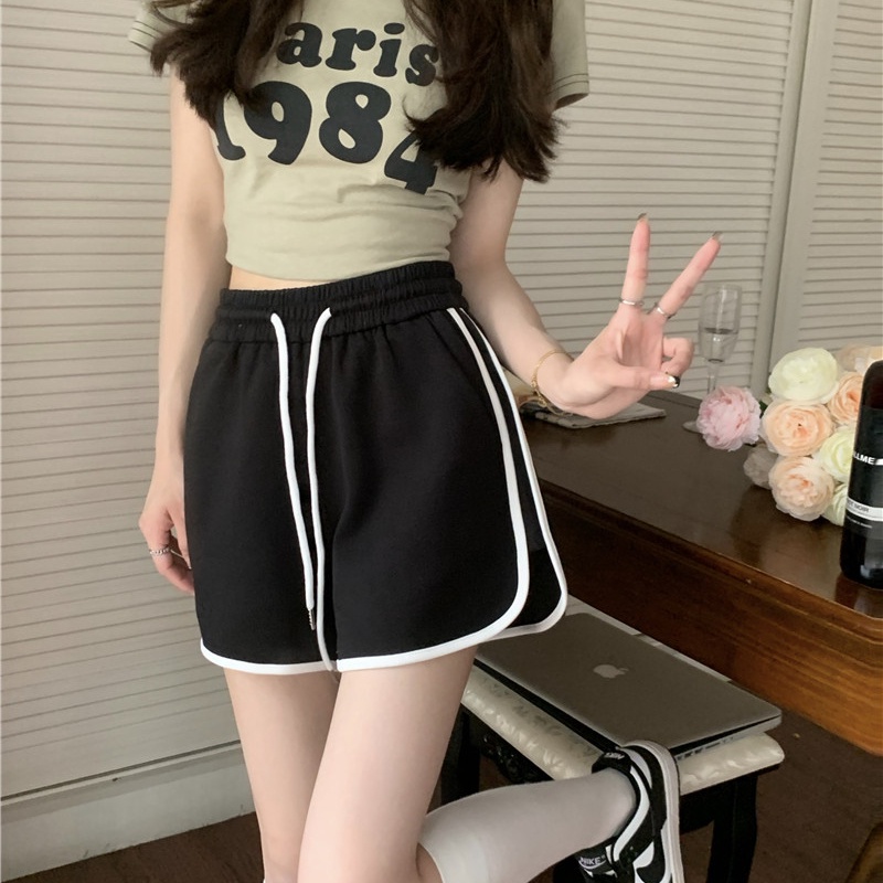 SUXI Quần Short Thể Thao Ống Rộng Thời Trang Mùa Hè Cho Nữ