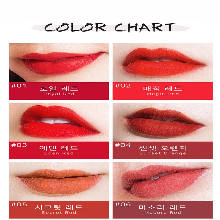 Son kem lì lâu trôi Be'Well Be Well Velvet Lip Tint Korea