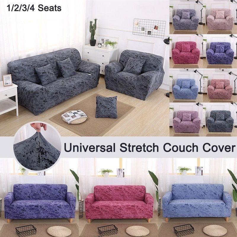 Vỏ Bọc Ghế Sofa Co Giãn Nhiều Kích Cỡ Có Thể Giặt Lại Tiện Dụng
