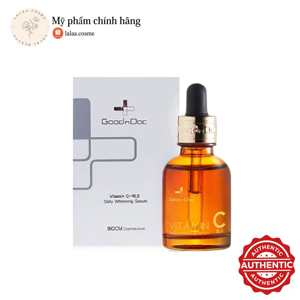 Serum Dưỡng trắng, Chống lão hóa - Vitamin C Goodndoc 30ml