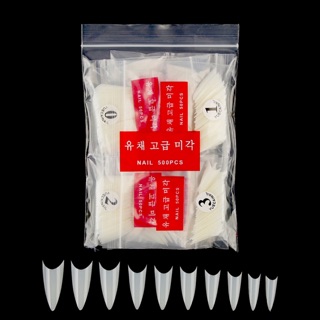 Túi 500 móng nối nhọn