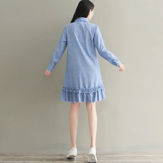 CÓ SẴN - Order - Đầm suông đuôi cá bánh bèo