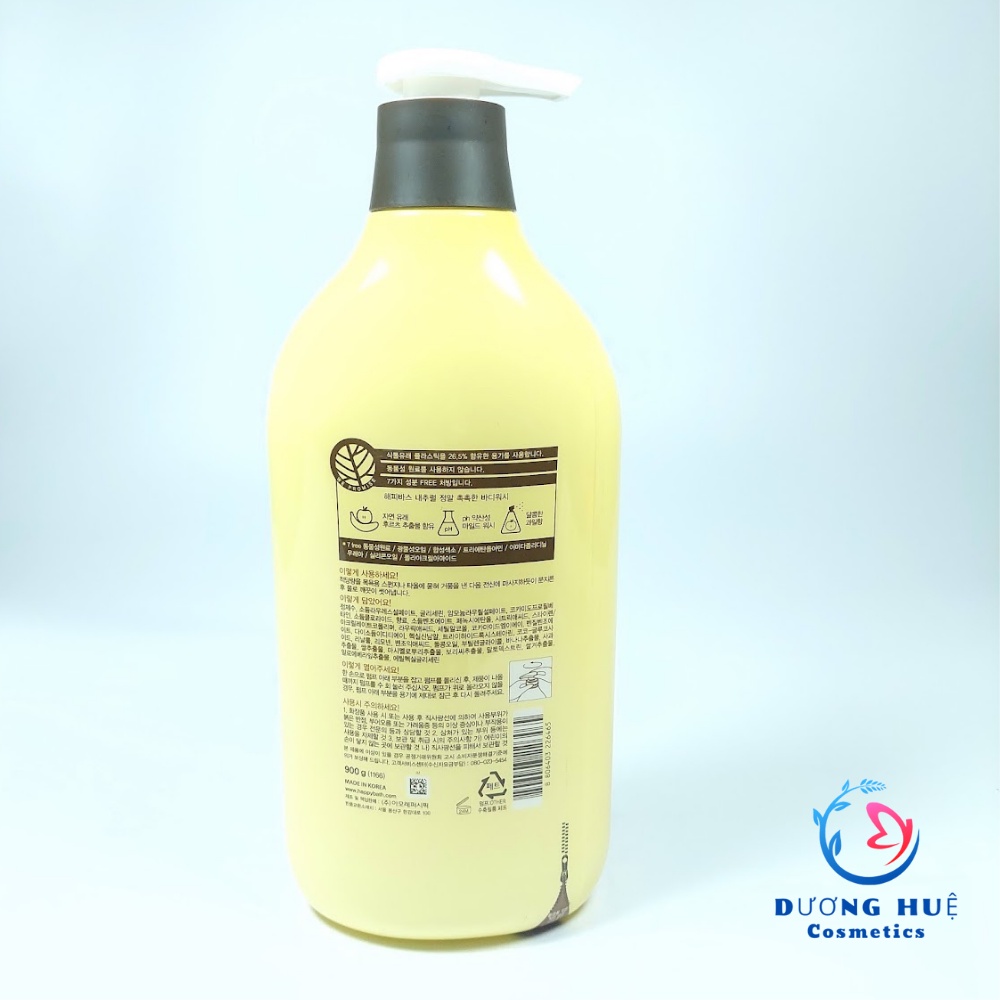 Sữa tắm dưỡng thể Happy bath 900ml Hàn Quốc (Chính Hãng)