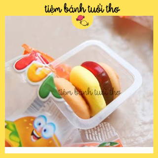 Set 5 - 10 Kẹo Dẻo Hình Bánh Hamburger Yupi Ăn Vặt Bánh Kẹo