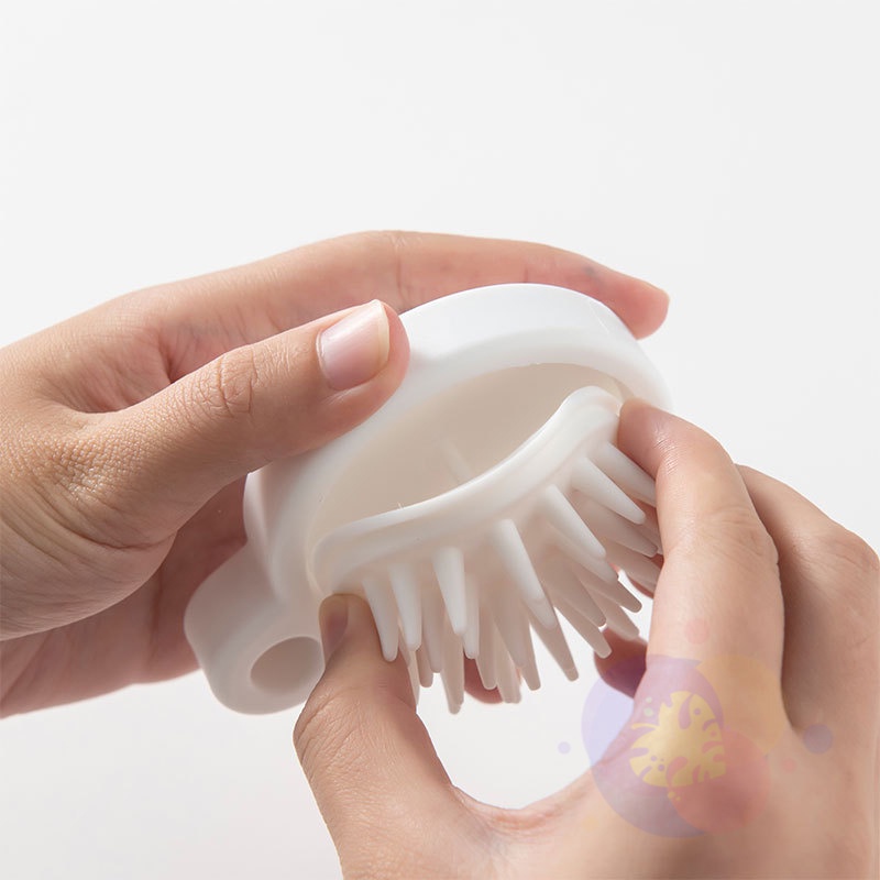 Lược Gội Đầu Massage Silicon Giúp Mát Xa Da Đầu Giảm Rụng Tóc Kích Thích Mọc Tóc