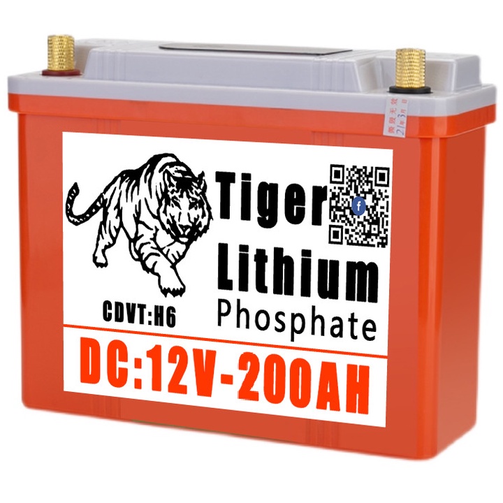 Pin LiThium 12v 200Ah chống nước TIGER