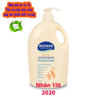 Sữa dưỡng thể REDWIN Sorbolene moisturiser Restoring With Vitamin E